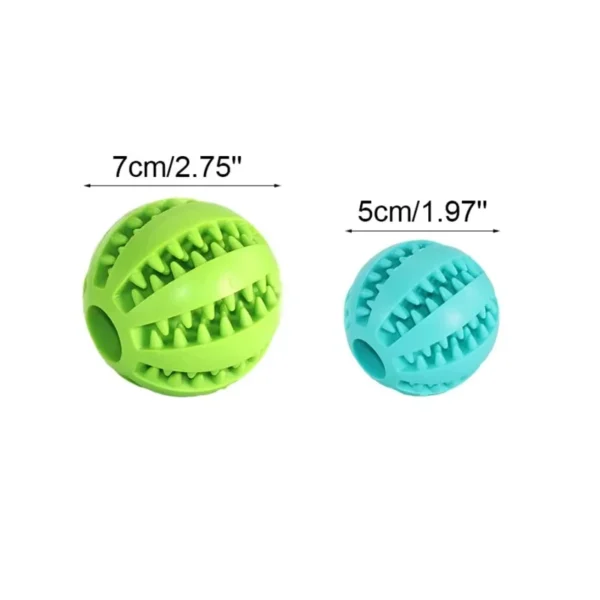 kf-S668bb64cef6947ce861505e2a7017064i Delicious Ball, This Rubber Tooth Cleaning Snack Ball Toy is a Game – Changer For Pet Dental Care.